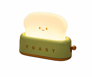 Toaster Night Light Bedroom Bedside Romantic Lamp