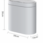 Sensor Activated Smart Rubbish Bin, 9 Litre / 7 Litre