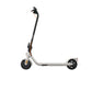 A clean side profile of the Segway E2 electric KickScooter in a modern white finish, isolated on a white background