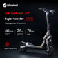 The award-winning Segway GT1 SuperScooter, marketed as the supercar of scooters, with key performance specs listed: 60 km/h maximum speed, 7.5-second acceleration, and a 70km range.