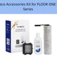 Tineco FLOOR ONE S5 Series accessory kit showing cleaning roller, filter, bottle of cleaning solution
