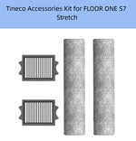 Tineco FLOOR ONE S7 Stretch Accessories Kit – Includes 2 Grey Microfiber Mopping Pads and 2 HEPA Filters