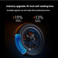 A detailed view of the Segway F2 Pro's industry-upgraded 10-inch self-sealing tire, which offers increased abrasion and puncture resistance for a durable, worry-free ride.