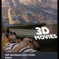 User lying on couch watching 3D movies through XR glasses powered by VITURE One Neckband’s smart media player.