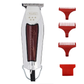 Wahl Professional 5-Star Series Detailer-Wide Trimmer with guide combs and cleaning brush.