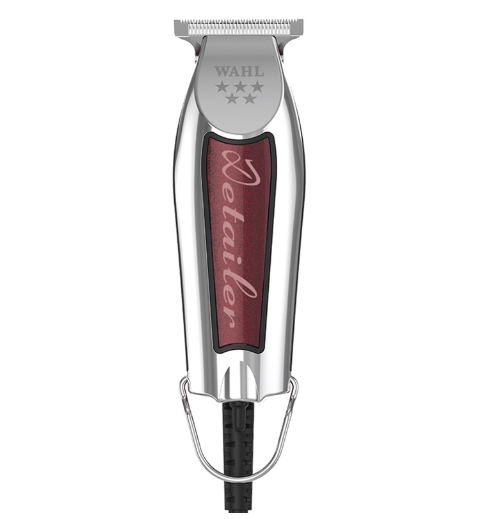 Isolated view of Wahl Detailer-Wide Trimmer highlighting its professional features.