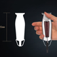 Wahl Detailer-Wide Trimmer held in hand showing its dimensions and ergonomic design.