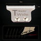 Wahl Detailer-Wide Trimmer's T-Wide blade with a 38mm width and 6mm height, designed for precise cutting.