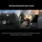 Black Xbox Elite Series 2 controller supports Xbox Wireless, Bluetooth, and USB-C for Xbox Series X|S, Xbox One, and Windows PC.