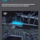Logitech G703 ergonomic right-handed gaming mouse side view