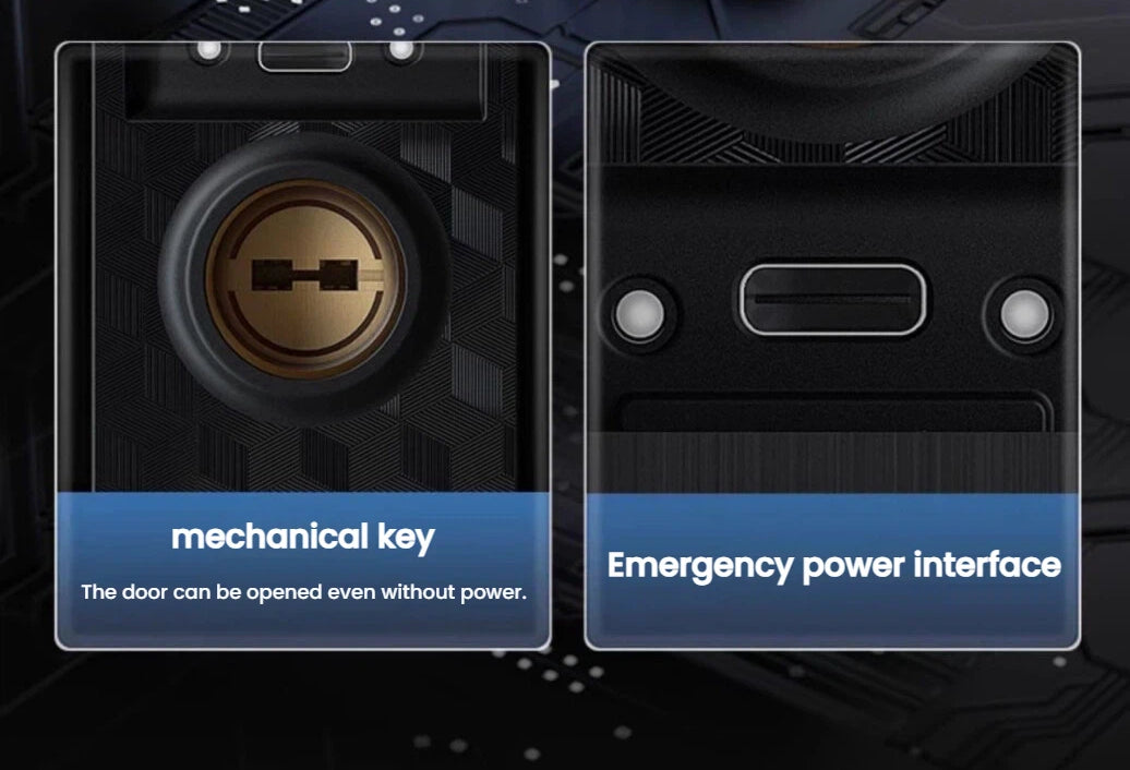 Philips DDL303 smart lock — anti-peep hidden PIN entry demonstration