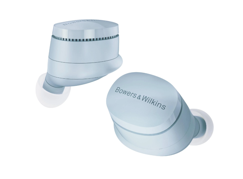 Bowers and Wilkins Pi6 earbuds shown in black colour variant