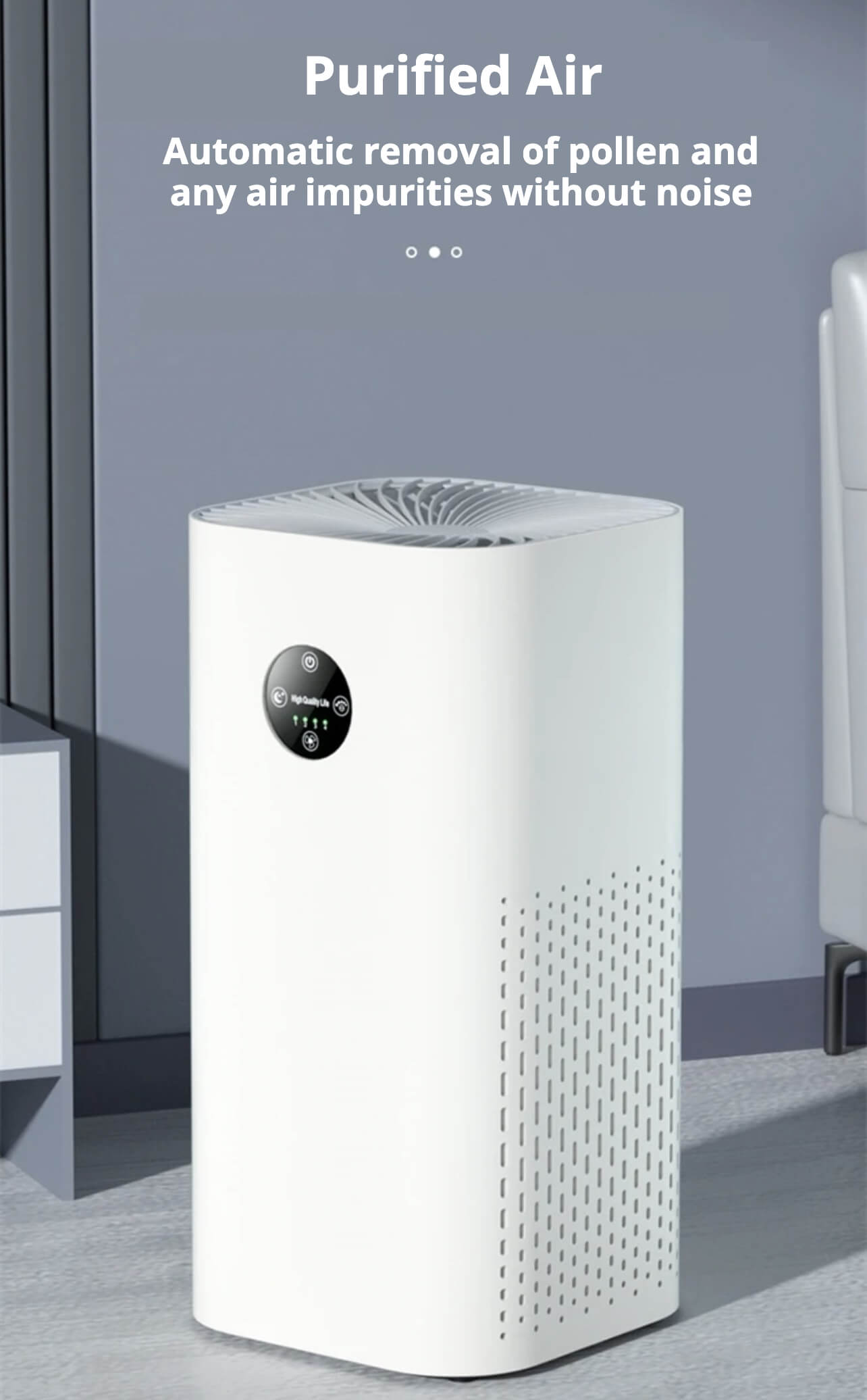 Air Purifier for Pet Owners, Pollen and Air Impurities, Noise Reduction