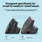 Logitech Lift 57 degree vertical handshake ergonomic design