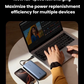 UGREEN 165W Power Bank, 25000mAh with 2 Built-in USB C Cables