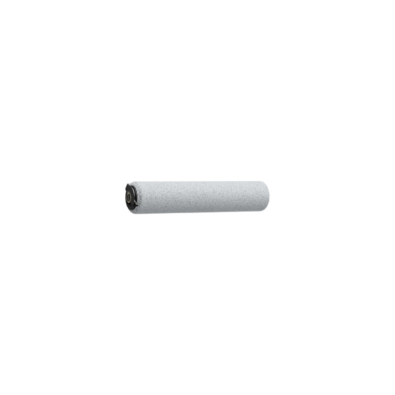MOVA roller mop with a light-grey cylindrical fibre surface and dark end fitting