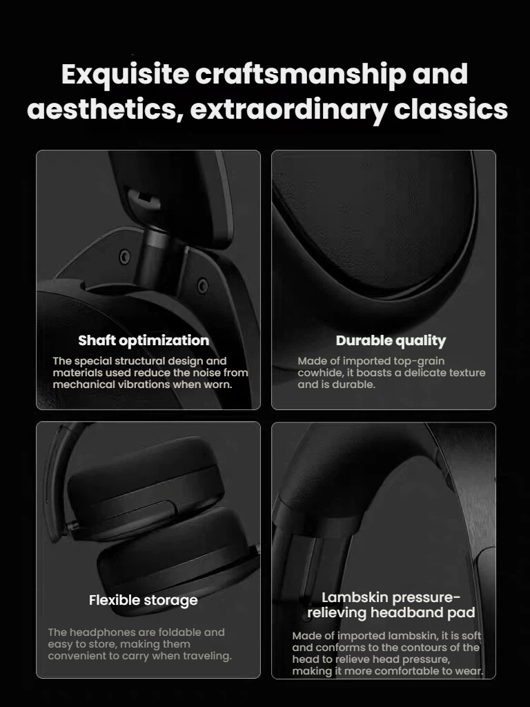 Edifier STAX Spirit S5 lambskin leather and cooling mesh earpads comparison