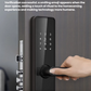 Philips DDL603E-5HWS smart lever lock — anti-peep PIN keypad detail