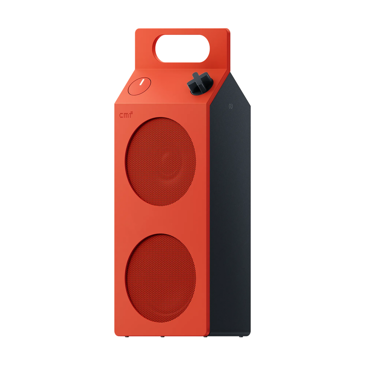 Orange CMF Speaker M portable Bluetooth speaker with integrated carry handle