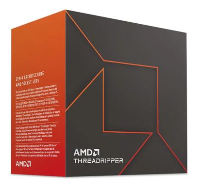 AMD Ryzen Threadripper 7980X CPU零售包装图片