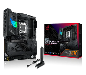 ASUS ROG STRIX X870-F Gaming WiFi AM5 主板 含 零售包装 和 天线 图片
