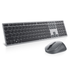 Official Dell KM7321W wireless keyboard and matching mouse in Titan Grey