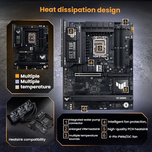 ASUS TUF GAMING Z890-PLUS WiFi 主板 heat dissipation design graphic 图片