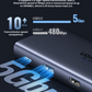 UGREEN USB C Dock 10-in-1 with Dual HDMI 4K@60Hz, Single 8K@30Hz