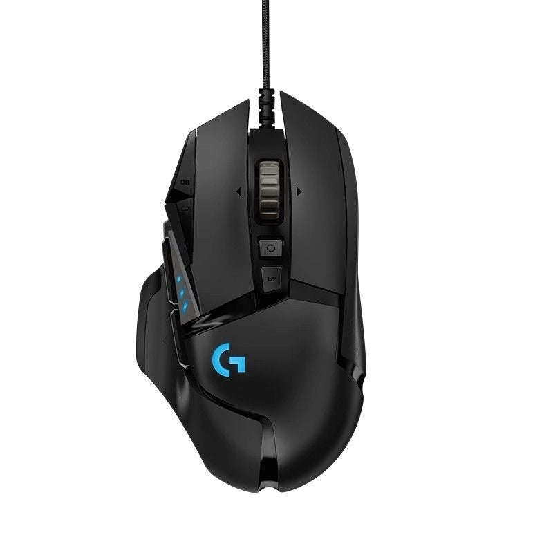 Logitech G502 HERO high performance gaming mouse top view