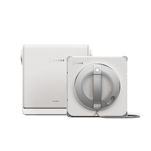 ECOVACS WINBOT W2S PRO OMNI Window Cleaning Robot – White – Window cleaning robot with OMNI station