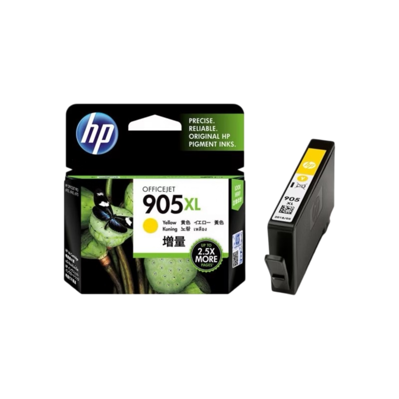 HP 905XL Genuine Yellow High Yield Inkjet Cartridge T6M13AA