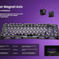 GravaStar Mercury V75 HE hot-swappable switch sockets with extra HE switches