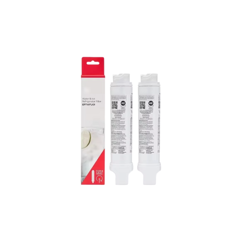 Westinghouse EPTWFU01 genuine refrigerator water filter two-pack