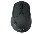 Logitech M720 Triathlon multi-device wireless mouse top view