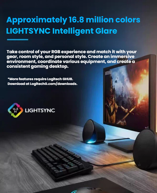 Logitech G703 LIGHTSPEED receiver USB cable and optional 10g weight