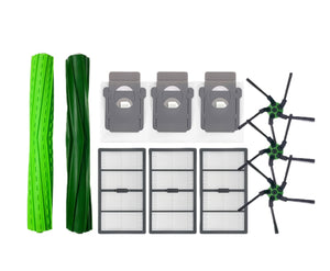iRobot Roomba S9 / S9+ Accessory Kit – includes brushes, filters, side brushes, and dust bags.