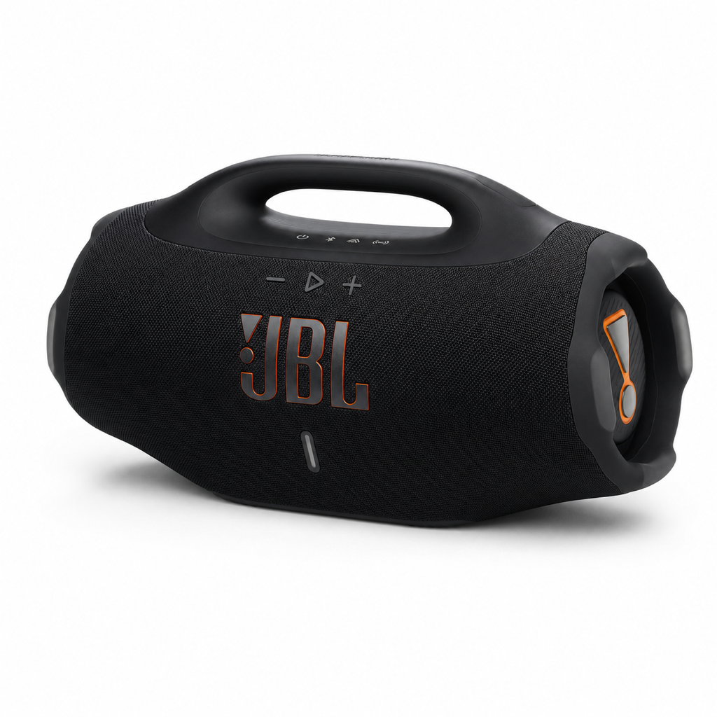 JBL Boombox 4 speaker angled view
