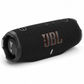 JBL Charge 6 portable speaker in black, front view