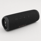 JBL Flip 6 black speaker side view with playback and volume buttons