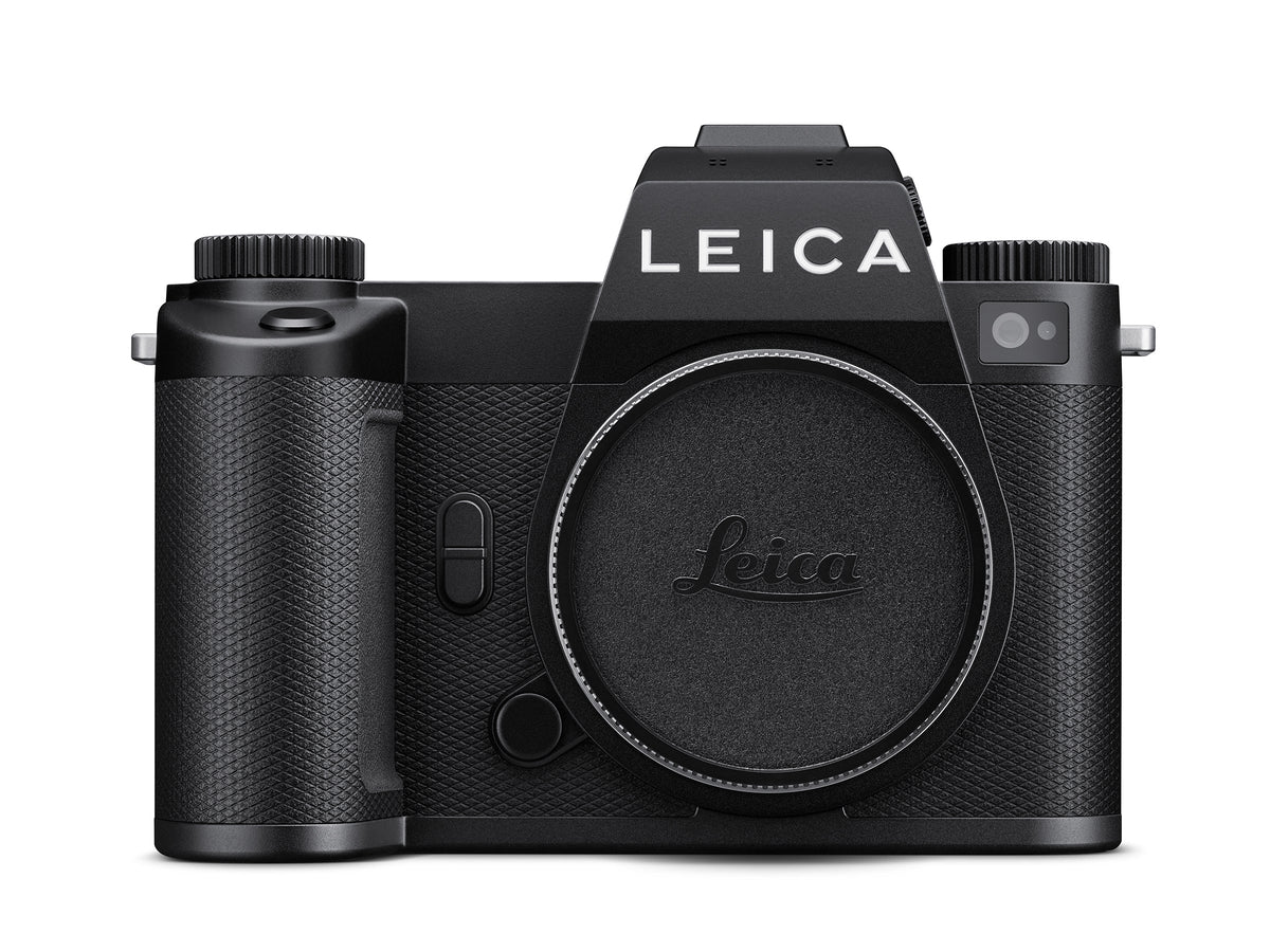 Leica SL3-P – front with body cap fitted