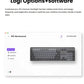  Interface of the Logi Options+ software, showing how to customize function keys and shortcuts on the Logitech MX Mechanical keyboard for improved workflow.