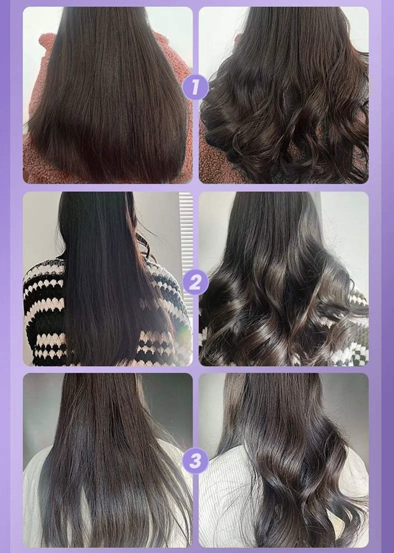KONKA Automatic Curling Iron, 32mm Big Wave Long-Lasting Curling Effect