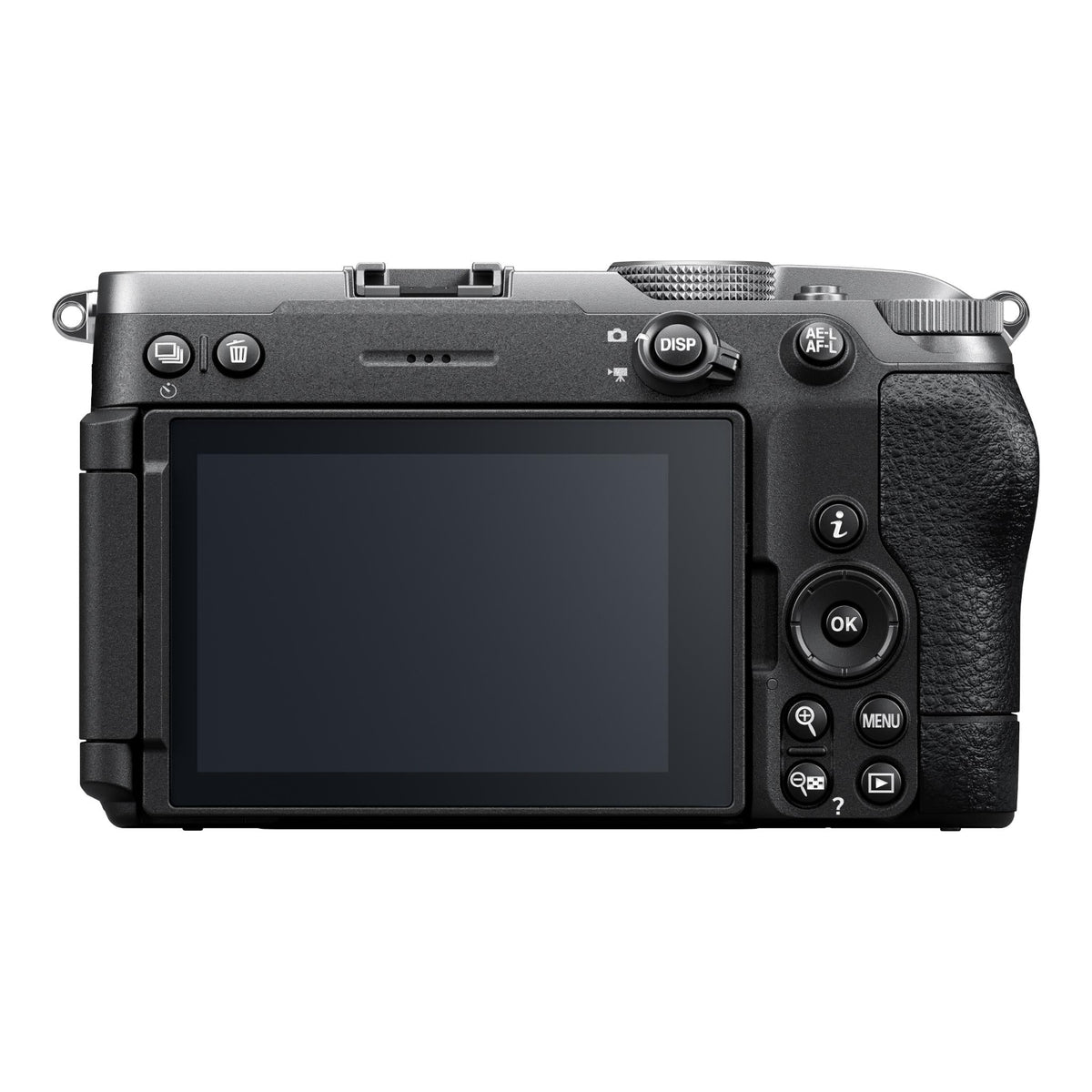 Nikon Z5IIC – rear screen and controls