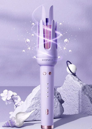 KONKA Automatic Curling Iron, 32mm Big Wave Long-Lasting Curling Effect
