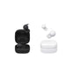 The Sony LinkBuds Open true wireless earbuds shown in both available colors, Black and White, with their respective compact charging cases.