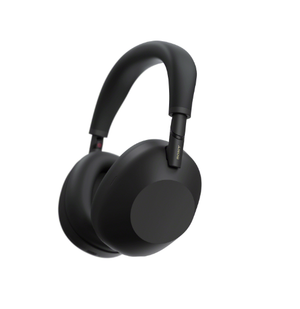 A clear product image of the Sony WH-1000XM6 premium noise-cancelling over-ear headphones in the classic Black finish.