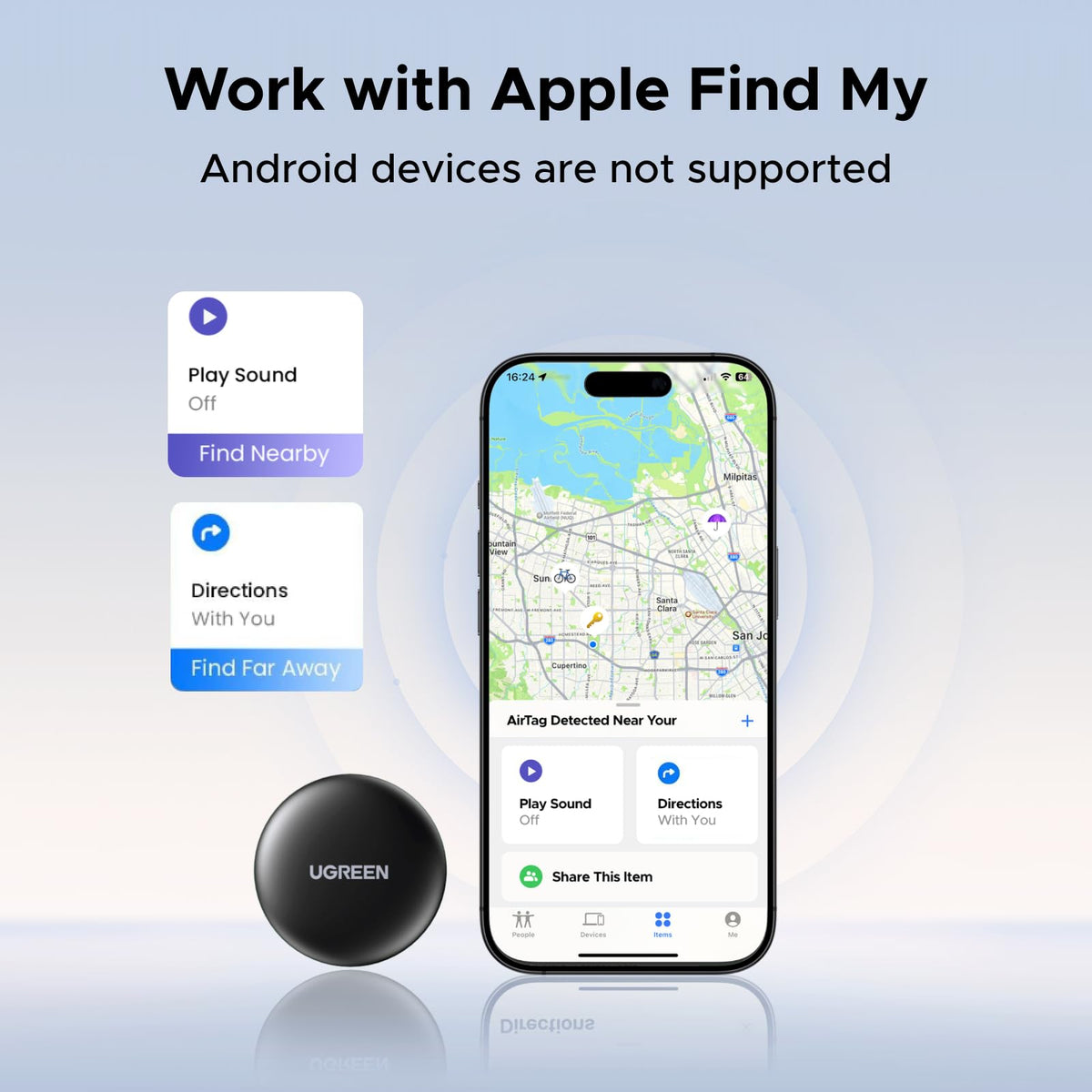 UGREEN FineTrack Mini 60387A Smart Finder product view 3
