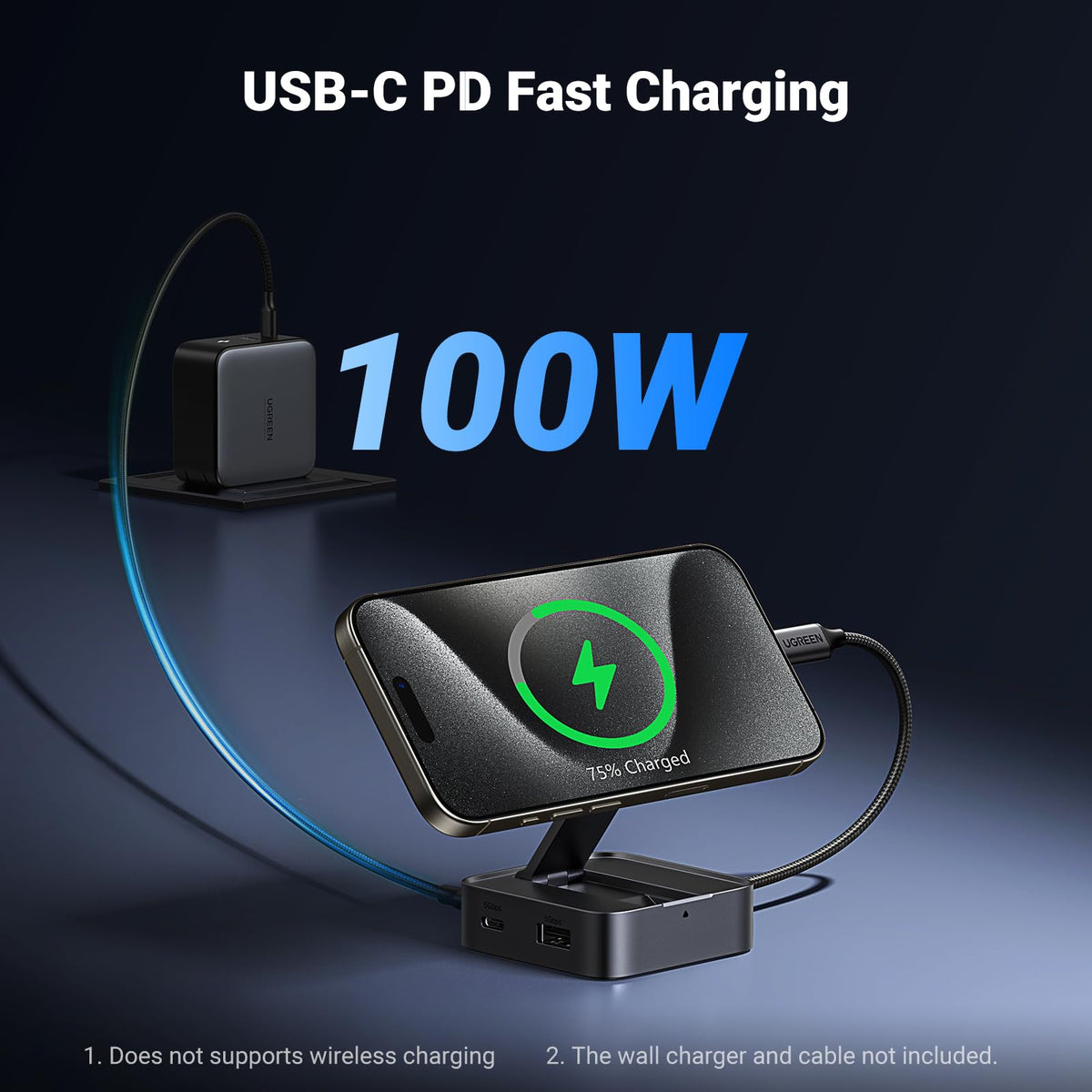 UGREEN Revodok 35590 Magnetic 4K Dock product view 5