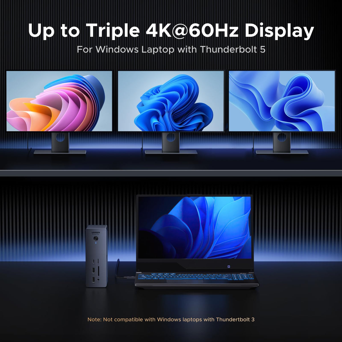 UGREEN Revodok Max 45790A Thunderbolt 5 Dock product view 5