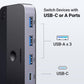 UGREEN 15705 USB 3.0 switch with up to 5Gbps data transfer